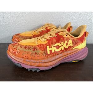 Hoka One One Speedgoat 6 Men's Size 7 D Sherbet Beet Root Trail Shoes 1147791
